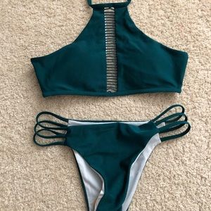 SHEIN Green Bikini